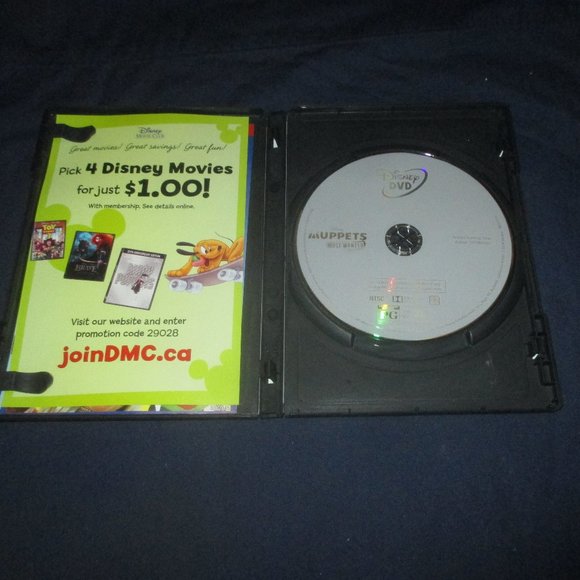 Disney's Muppets Most Wanted (DVD, 2014, Canadian, Widescreen) - Picture 2 of 3